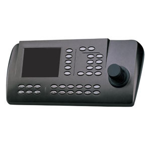 3-Axis control keyboard,4-ch video input, with monitor function