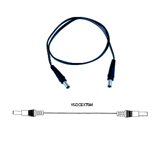 DC Male to DC Male Extension 3 inch.