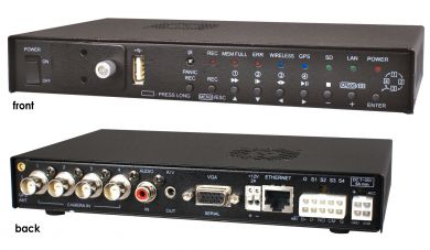 DVRM46GPS: Speco Four (4) Channel Mobile DVR With GPS Module