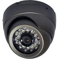 Color Dome Camera Night Vision 550 Line High Resolution