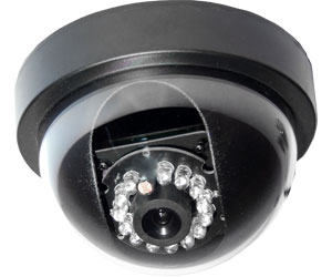 LTS, Dome Camera, LTS, 1/3" Sony Super HAD CCD, 550 TV Lines, 6mm Lens