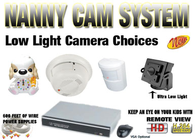 Complete Home Nanny Camera System