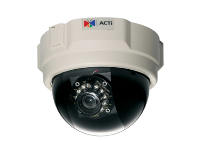 ACM-3311: Entry-level M-JPEG/MPEG-4 NTSC Indoor IR IP Dome Camera with D1 Res