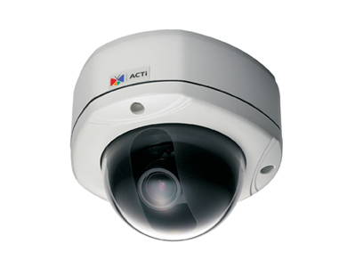 ACM-7411: Outdoor MegaPixel Day and Night IP Rugged Dome Camera