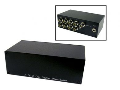 TV108D: 1 video in to 8 video out