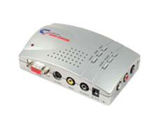 Analog (RCA) to Digital (VGA) Converter for PC (displays TV image on PC)