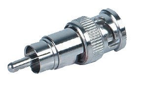 BNC-RCA-MM BNC Male to RCA Male Connector