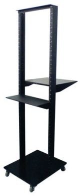 RK42: Rack Aluminum Black; hold up to 450lbs;