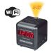ALC-WF: H.264 WiFi IP Alarm Clock Radio Covert Hidden Cameras with 2 way talk back audio
