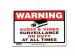 NOTICE- Surveillance Cameras on Duty STICKERS