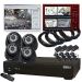 4 CHANNEL OUTDOOR VSYNC 4300I DVR WITH 4 CAMERAS PACKAGE